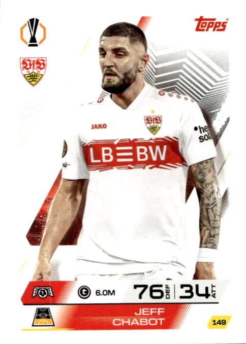 JEFF CHABOT 25-26 Match Attax UCL