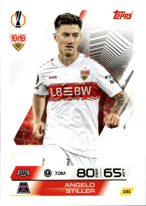 ANGELO STILLER 25-26 Match Attax UCL