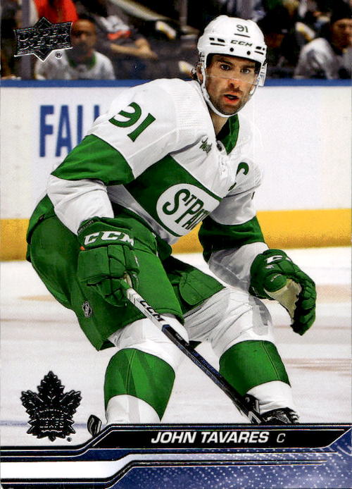 JOHN TAVARES 23-24 UD Series 1 (lehce horší růžek)