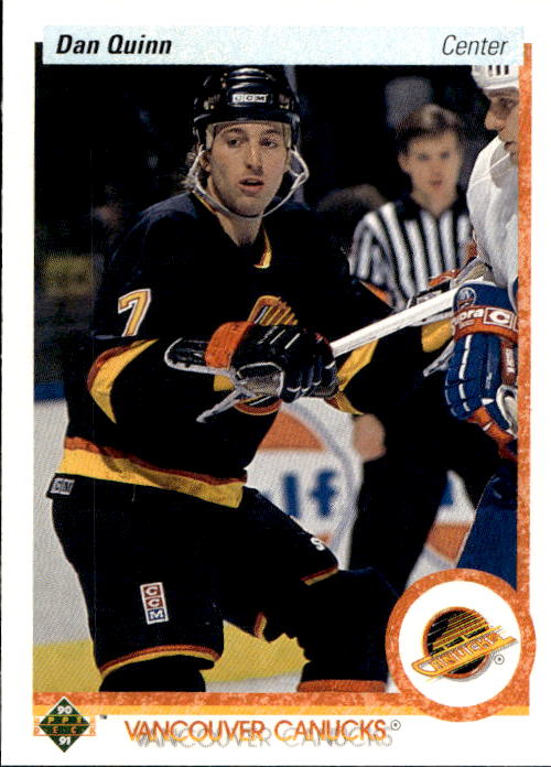 DAN QUINN 90-91 Upper Deck