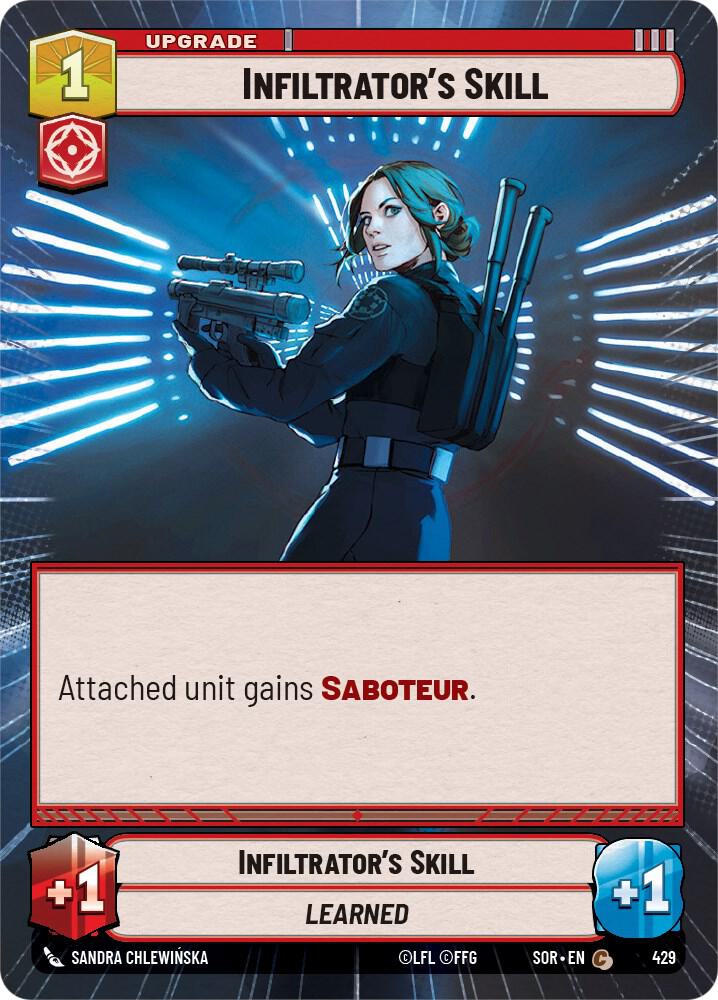 Hyperspace - INFILTRATOR'S SKILL - Unlimited Spark of Rebellion