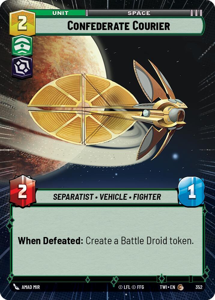 Hyperspace - CONFEDERATE COURIER - Unlimited Twilight of the Republic