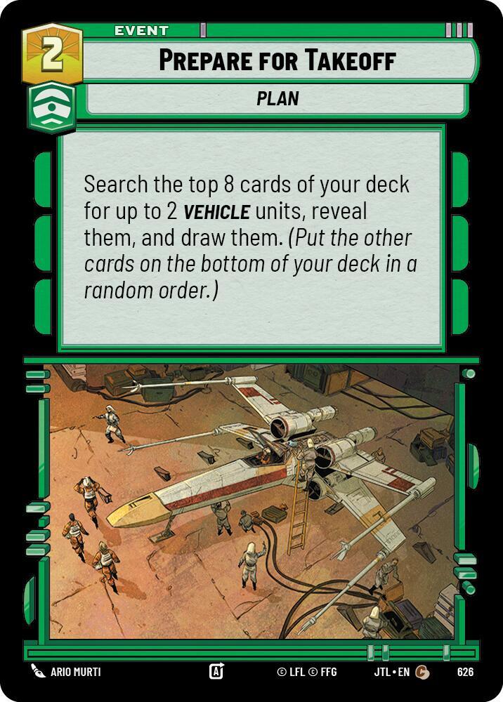 Foil - PREPARE FOR TAKEOFF - Unlimited Jump to Lightspeed