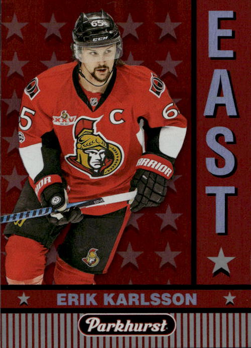 East vs. West ERIK KARLSSON 17-18 UD Parkhurst