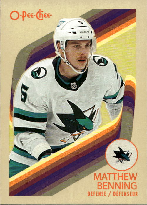 Retro MATTHEW BENNING 23-24 UD O-Pee-Chee OPC