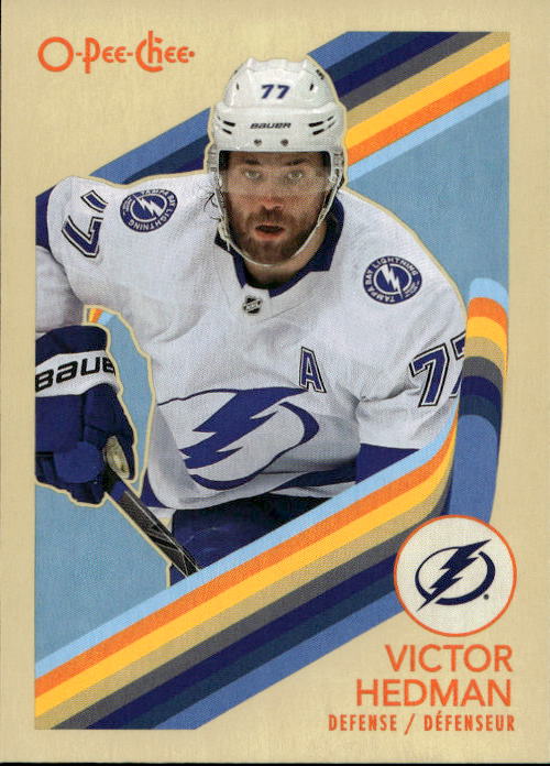 Retro VICTOR HEDMAN 23-24 UD O-Pee-Chee OPC