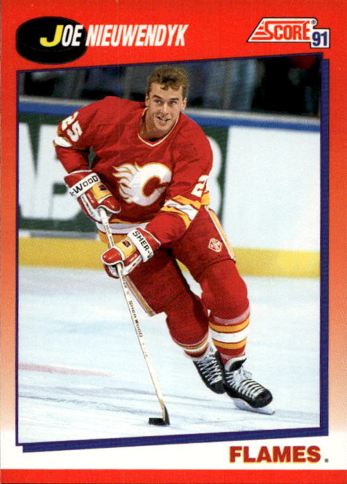 JOE NIEUWENDYK 91-92 Score Canadian Bilingual
