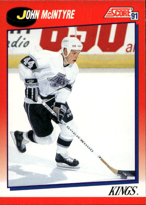 JOHN MCINTYRE 91-92 Score Canadian Bilingual