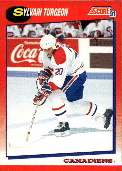 SYLVAIN TURGEON 91-92 Score Canadian Bilingual