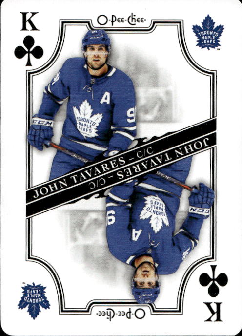 Playing Cards JOHN TAVARES 19-20 UD O-Pee-Chee OPC