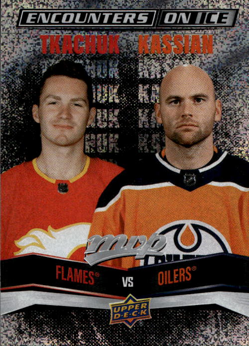 Encounters on Ice MATTHEW TKACHUK/ZACK KASSIAN 22-23 UD MVP