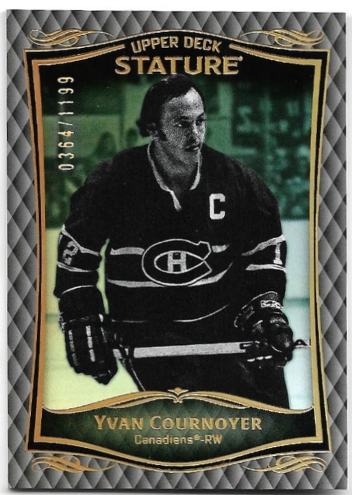 Legends Update YVAN COURNOYER 23-24 UD Stature /1199