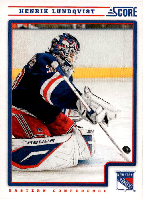 HENRIK LUNDQVIST 12-13 Panini Score