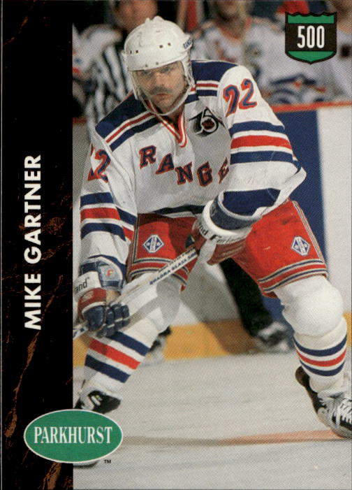 MIKE GARTNER 91-92 Parkhurst