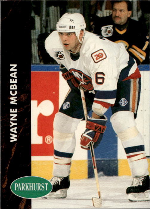 WAYNE MCBEAN 91-92 Parkhurst