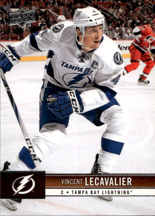 VINCENT LECAVALIER 12-13 UD Series 1 (lehce světlý růžek)