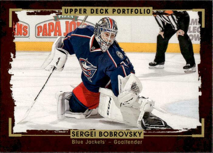 SERGEI BOBROVSKY 15-16 UD Portfolio