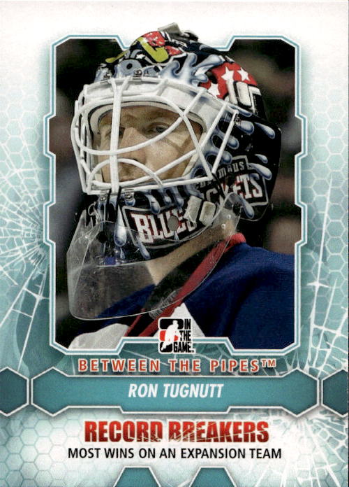 Record Breakers RON TUGNUTT 12-13 In the Game Between the Pipes