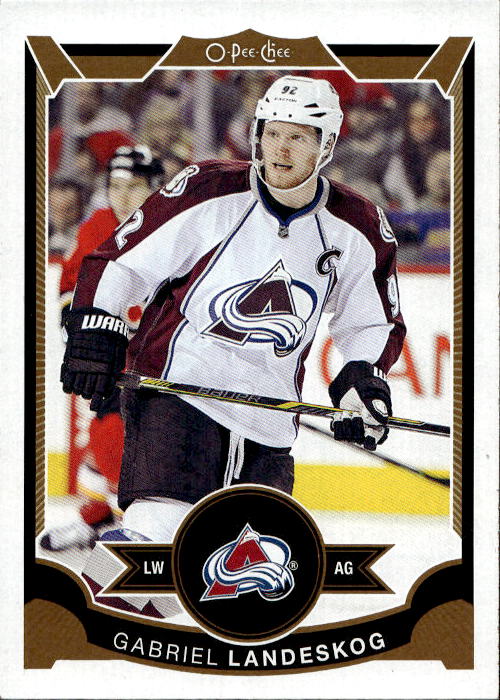 GABRIEL LANDESKOG 15-16 UD O-Pee-Chee OPC