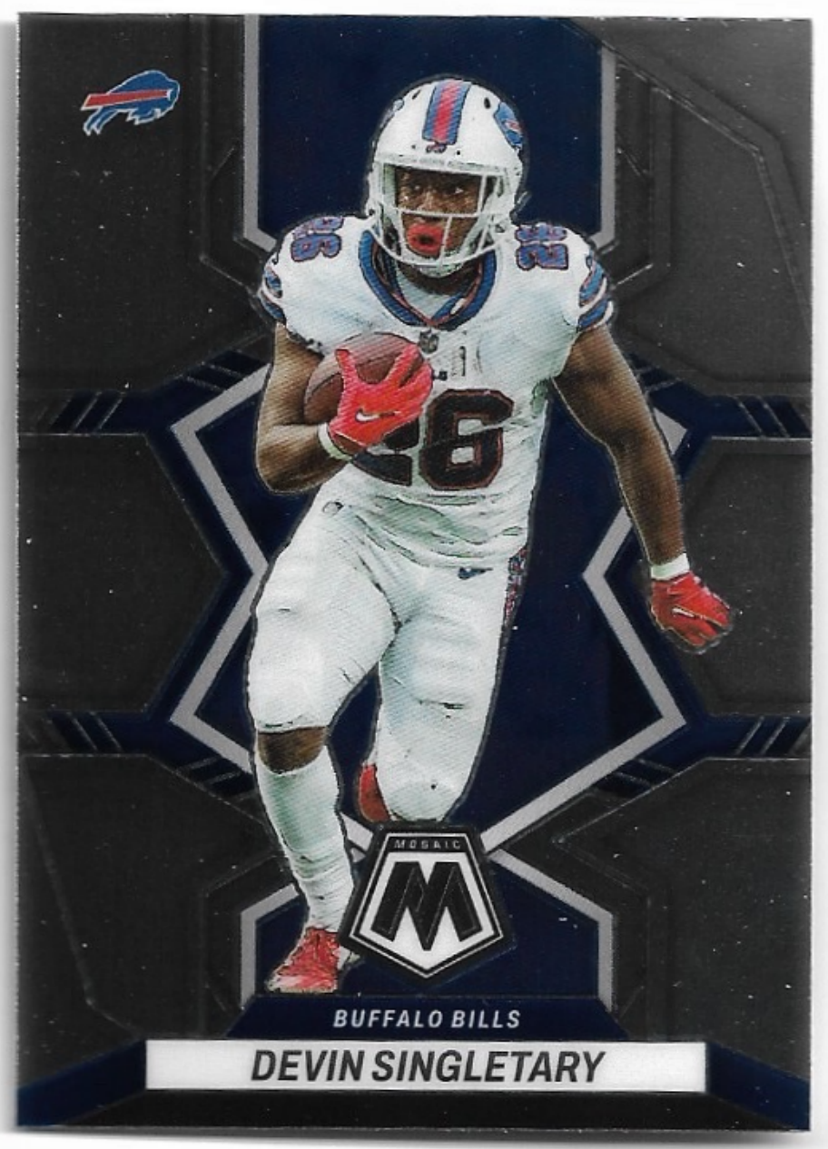 DEVIN SINGLETARY 2022 Panini Mosaic Football