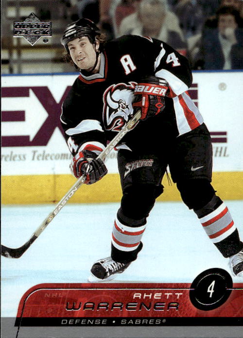 RHETT WARRENER 02-03 Upper Deck