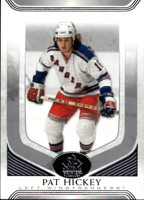 PAT HICKEY 20-21 UD SP Signature Legends