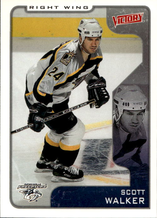 SCOTT WALKER 01-02 UD Victory