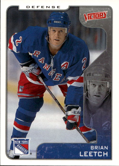 BRIAN LEETCH 01-02 UD Victory
