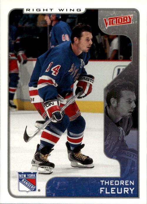 THEOREN FLEURY 01-02 UD Victory