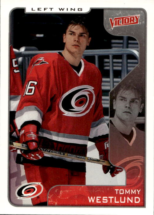 TOMMY WESTLUND 01-02 UD Victory