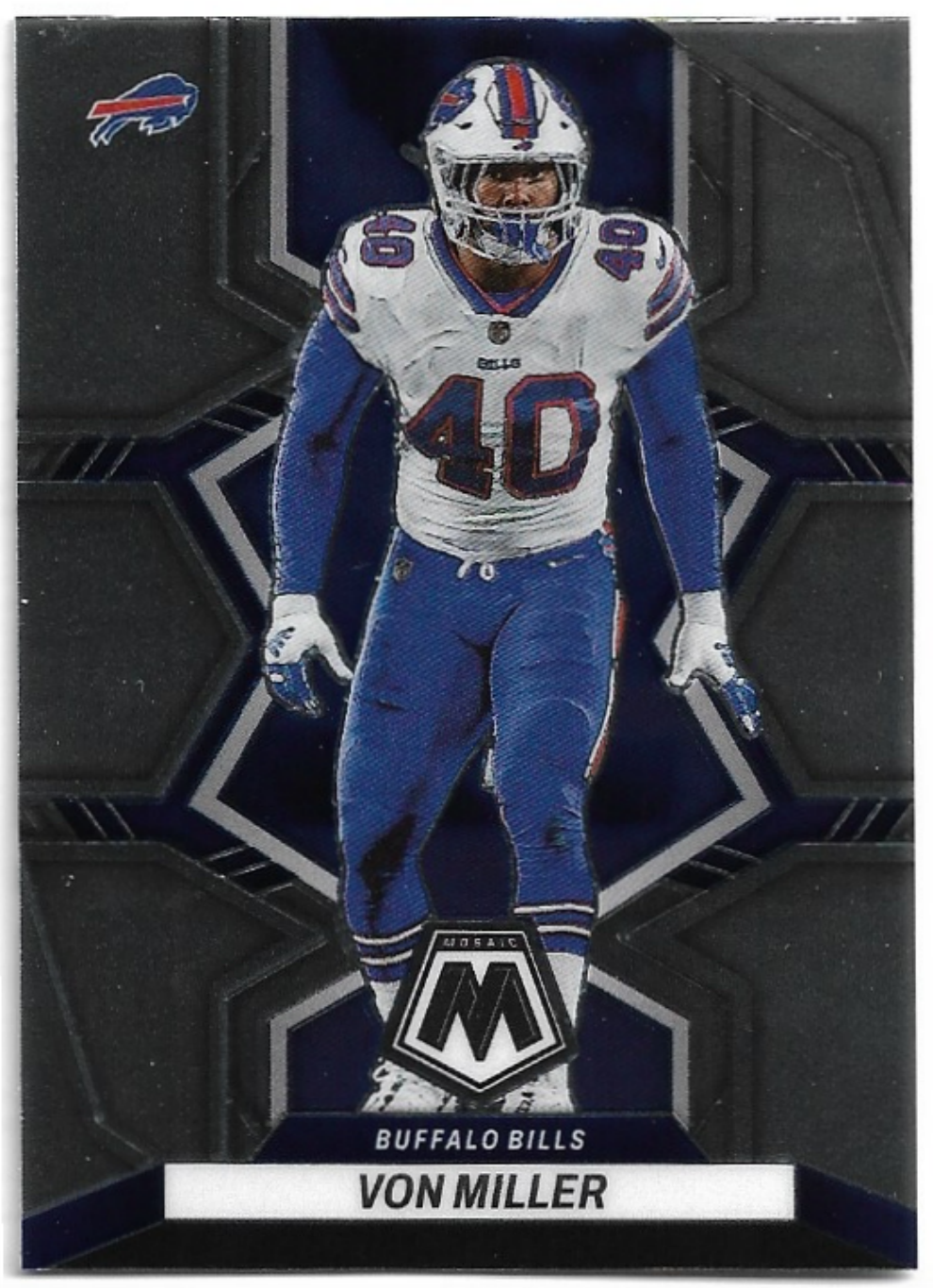 VON MILLER 2022 Panini Mosaic Football
