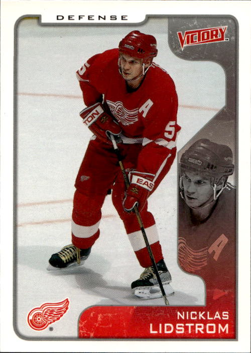 NICKLAS LIDSTROM 01-02 UD Victory