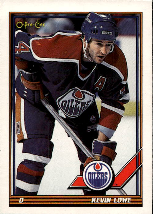 KEVIN LOWE 91-92 O-Pee-Chee