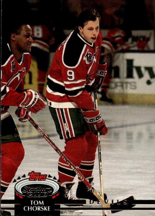 TOM CHROSKE 92-93 Topps Stadium Club (světlé hrany)