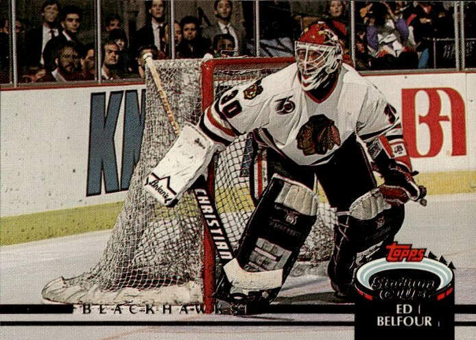 ED BELFOUR 92-93 Topps Stadium Club