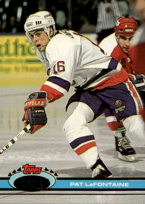 PAT LAFONTAINE 91-92 Topps Stadium Club