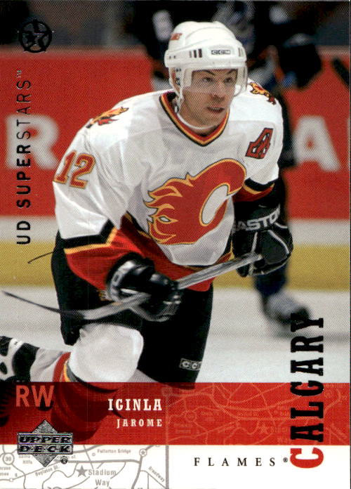 JAROME IGINLA 02-03 UD Superstars