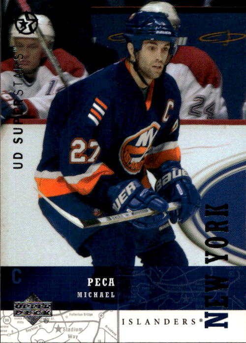 MICHAEL PECA 02-03 UD Superstars