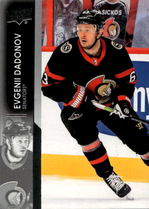 EVGENII DADONOV 21-22 UD Series 1 (špatný růžek)