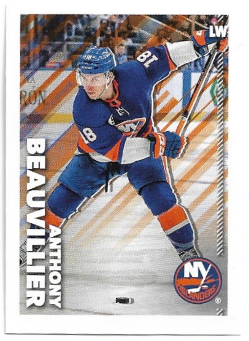ANTHONY BEAUVILLIER 2022-23 Topps NHL Sticker Collection Hockey