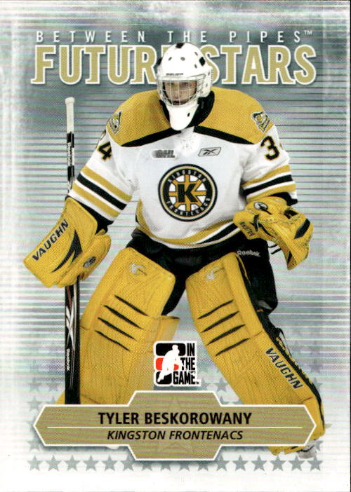Future Stars TYLER BESKOROWANY 09-10 In the Game Between the Pipes