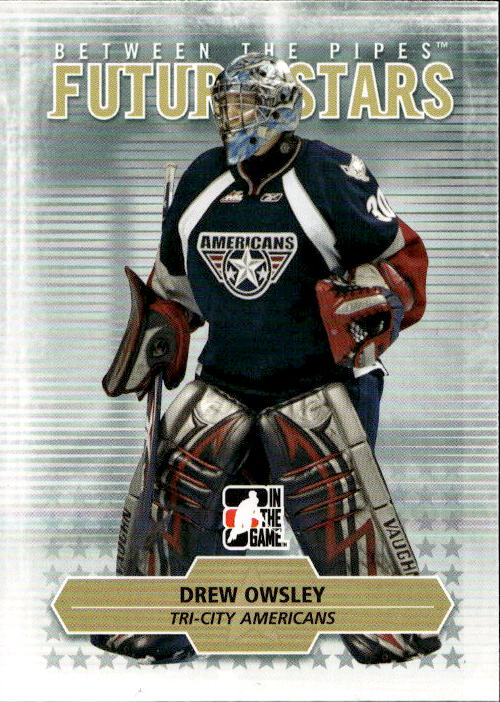Future Stars DREW OWSLEY 09-10 In the Game Between the Pipes