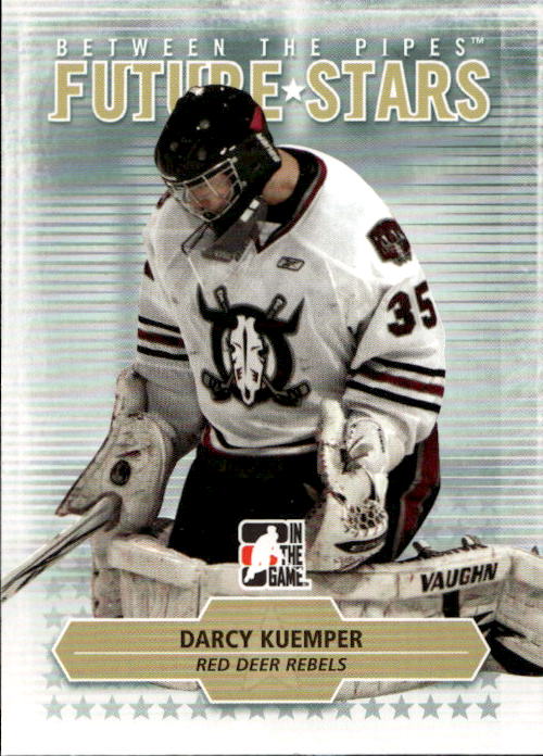 Future Stars DARCY KUEMPER 09-10 In the Game Between the Pipes