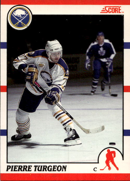 PIERRE TURGEON 90-91 Score Bilingual