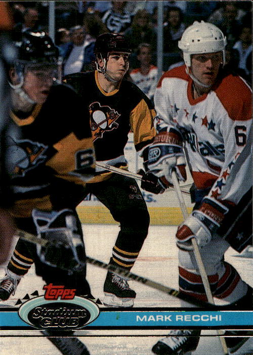 MARK RECCHI 91-92 Topps Stadium Club