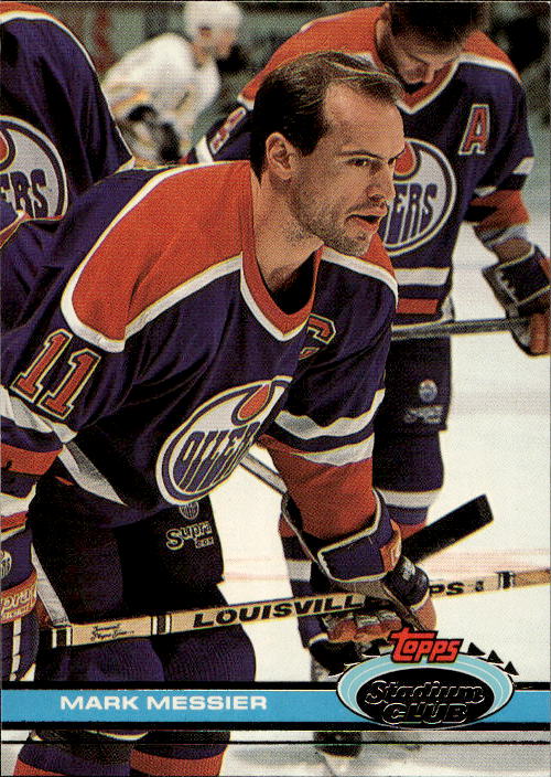 MARK MESSIER 91-92 Topps Stadium Club