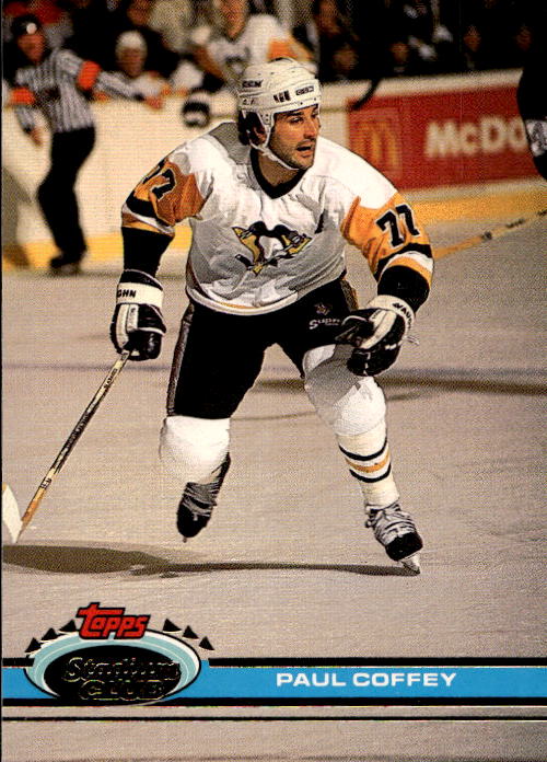 PAUL COFFEY 91-92 Topps Stadium Club