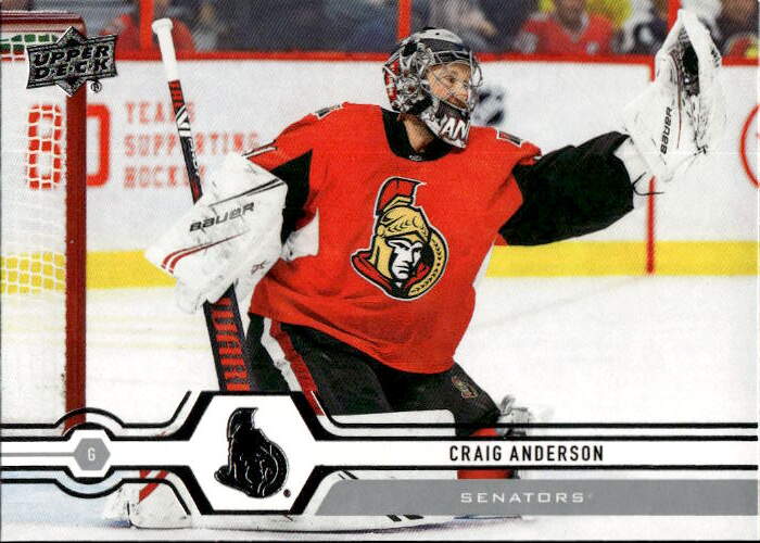 CRAIG ANDERSON 19-20 UD Series 2