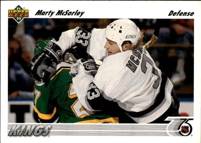 MARTY MCSORLEY 91-92  Upper Deck