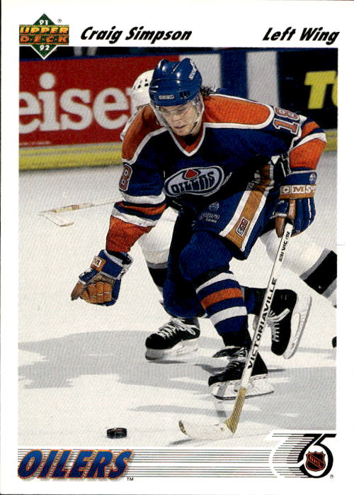 CRAIG SIMPSON 91-92 Upper Deck